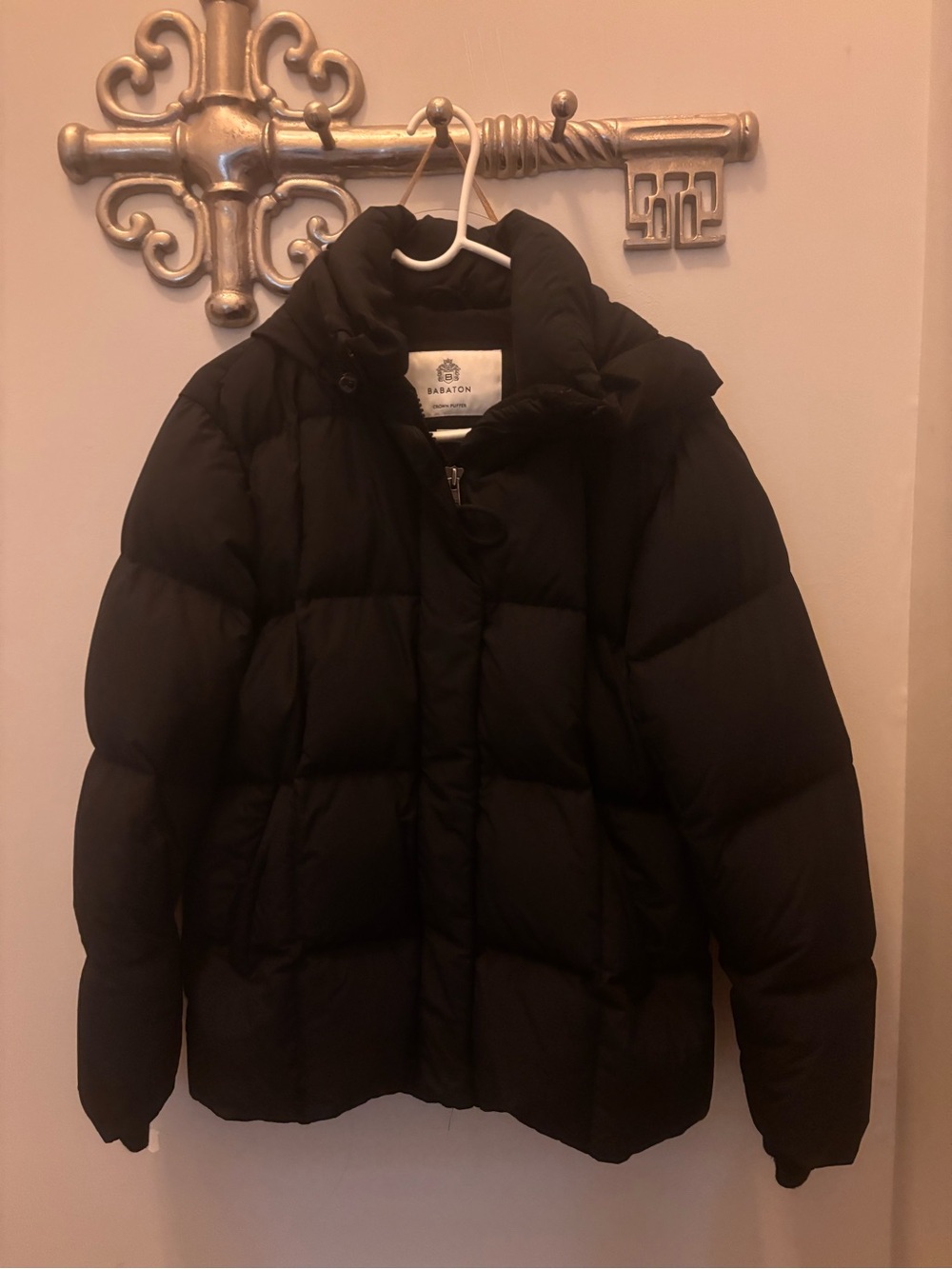 Babaton Black Kids Puffer Jacket